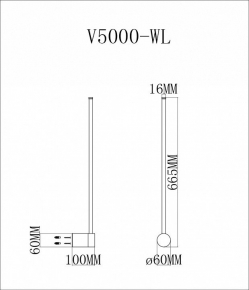 Бра Lumien Hall Дайом 2023/2W-RDCR