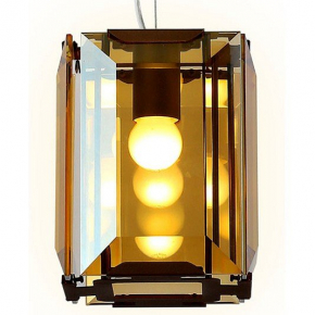 Подвесной светильник Ambrella light Traditional 6 TR5109 CF/TI кофе/янтарь E27/1 max 40W 150*150*1200