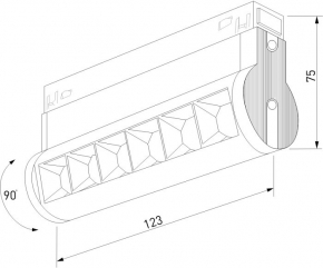 Потолочная люстра TK Lighting 4460 Grant