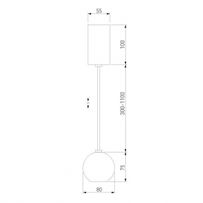 Потолочная люстра TK Lighting Tago 853