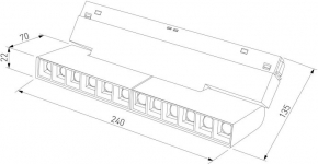 Подвесная люстра Moderli Covey V2051-P