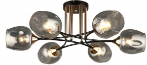 Потолочная люстра Imex MD.4882-6-S COFFEE+FGD