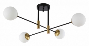 Потолочная люстра Crystal Lux FIDEL FIDEL PL4 BLACK