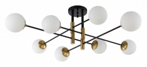 Потолочная люстра Crystal Lux FIDEL FIDEL PL8 BLACK