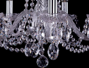 Подвесная люстра 1308 1308/6/165 G Cl/Clear-Green/H-1K