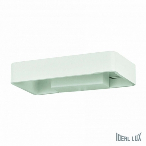 Настенный светодиодный светильник Ideal Lux Zed AP1 Square Bianco