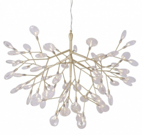 Подвесная люстра Crystal Lux Evita SP63 Gold/Transparent