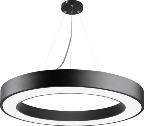 Подвесной светодиодный светильник Geometria ЭРА Ring SPO-134-B-40K-056 56Вт 4000К черный Б0050565