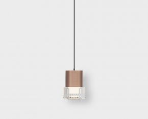 Подвесной светодиодный светильник Italline IT014-0203 rose gold