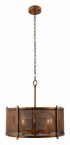 Подвесная люстра Eurosvet Collana 10096/8 золото/прозрачный хрусталь Strotskis