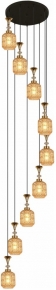 Подвесная люстра Reluce 02003-0.9-09 Amber