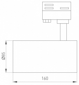 Трековый светильник DesignLed UM UM-6045W-7-WW