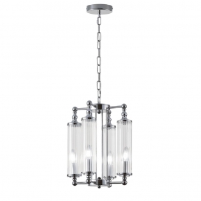 Подвесная люстра Crystal Lux TOMAS SP4 CHROME