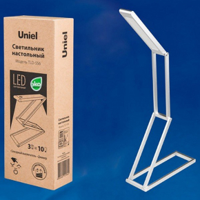 Настольная лампа (UL-00003649) Uniel TLD-556 Silver/LED/105Lm/6500K