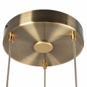 Подвесная люстра Indigo Torcia 11038/5PL Brass V000417