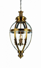 Подвесная люстра Arcadia KM0118P-4 brass