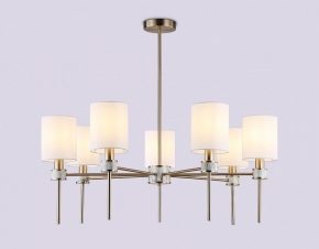 Накладной светильник Ambrella light Traditional 6 TR5158 CF/TI кофе/янтарь E14/1 max 40W 210*130*100