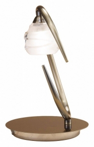 Настольная лампа Mantra Loop Antique Brass 1827