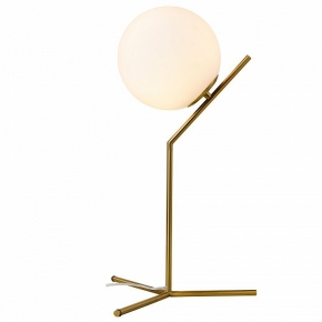 Настольная лампа декоративная Natali Kovaltseva Renzo RENZO 81423/1F GOLD SATIN