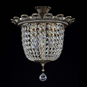 Потолочный светильник Artglass Artemis II. Brass Antique CE