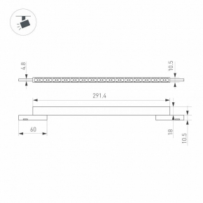 Настольная лампа Vitaluce V4728-1/1L