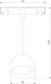 Потолочный светодиодный светильник Ambrella light Acrilic FA777