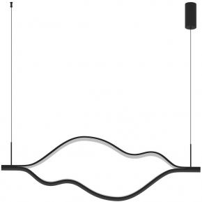 Подвес Kink Light Линн черный w140*3 h200 Led 50W (4000K) 08258-140,19P