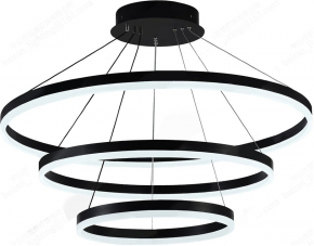 Подвесной светодиодный cветильник Geometria ЭРА Hexagon SPO-122-B-40K-066 66Вт 4000К черный Б0050553