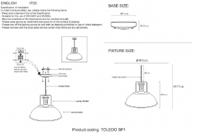 Подвесная люстра MW-Light Федерика 684012705