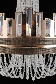 Подвесная люстра Crystal Lux Milagro SP4 A Chrome