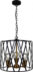 Подвесная люстра Illumico IL1023-3PB-05 BK GD