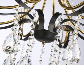 Подвесная люстра Crystal Lux Modesto SP3 Black/Gold