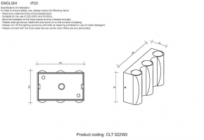 Потолочная люстра iLedex Ring A001/4 BLUE