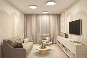 Подвесной светодиодный светильник ST Luce Cremo SL1501.113.01