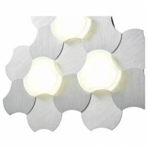 Спот Ambrella Wall 7 FW264 SCF кофе песок LED 6400K+4200K 12W+3W D230*120