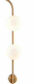 Настенный светильник Ideal Lux Clip AP2 Small Argento