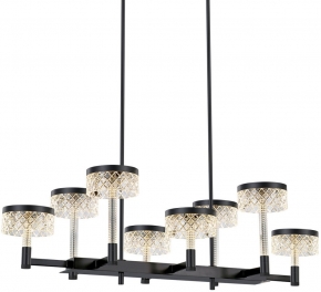 Подвесная люстра Diamond cut MD21020075-8B matt black