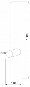 Бра Reccagni Angelo A 9681/1