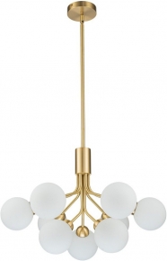 Подвесная люстра Belfast Bryson L-8130-6+3 BR GL