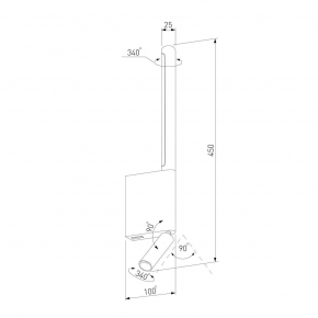 Трековый светильник Ambrella light Track System XT1102075