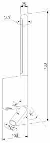 Потолочная люстра DeMarkt Альфа 324016405