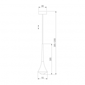 Подвесной светильник MW-Light Фабур 804010401