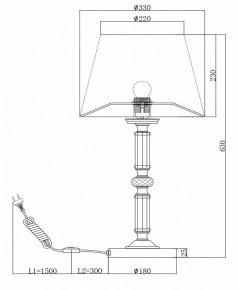 Подвесной светильник TopDecor Crocus Glade S1 01 334g
