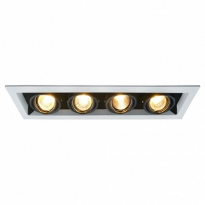 Точечный встраиваемый светильник Arte Lamp Cardani A5941PL-4WH
