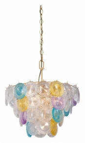 Подвесная люстра Bohemia Ivele Crystal Florence 71201/12/360 B G