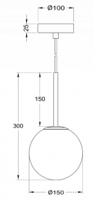 Точечный светильник Ambrella light Techno Spot XC6525066