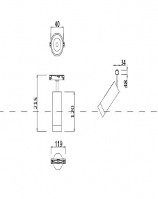 Спот Ambrella light Techno Spot XM7813021