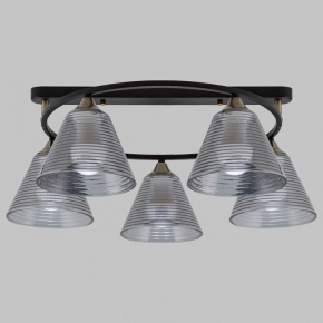 Потолочная люстра IMEX MD.5948-5-S-BK+AB