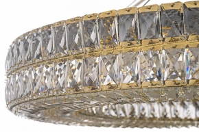 Потолочный светодиодный светильник Ambrella light Orbital Crystal Sand FS1237WH 72W D490
