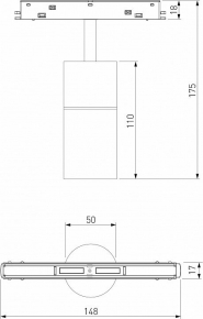 Настенный светодиодный светильник Odeon Light Keys 4303/19WL